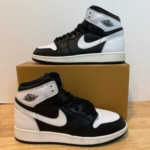 Air Jordan 1 Retro High OG 'Black White 2.0' GS Youth Size 6Y Nike - FD1437-010
